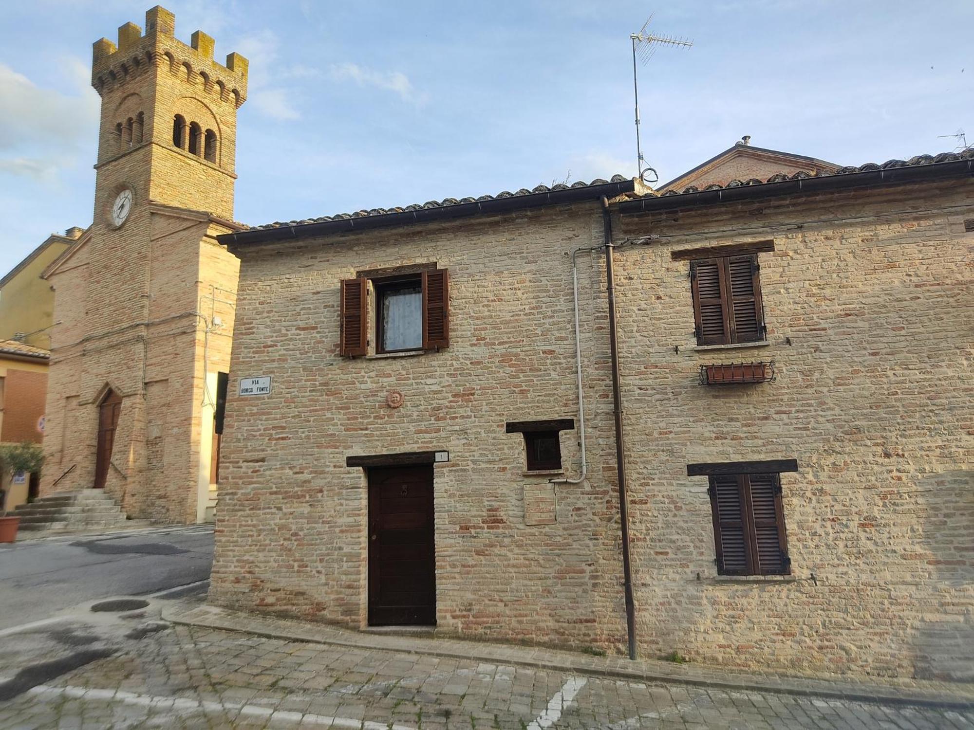 Casa Borgo Fonte Vila Castelleone di Suasa Exterior foto